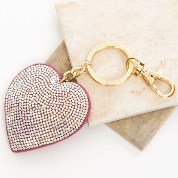 Glitz Heart Keyring  - Image 2